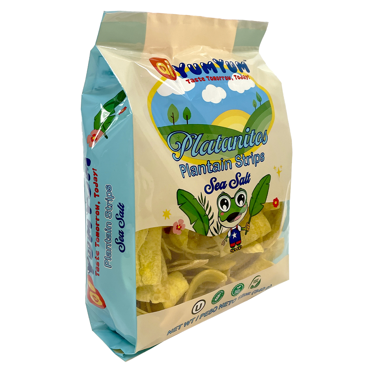 aiYumYum Platnain Strip Sea Salt (Shipper) : 12 oz X 30 bags