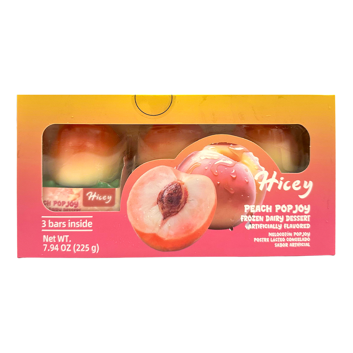 Hicey Fruit Shaped Ice Cream Peach