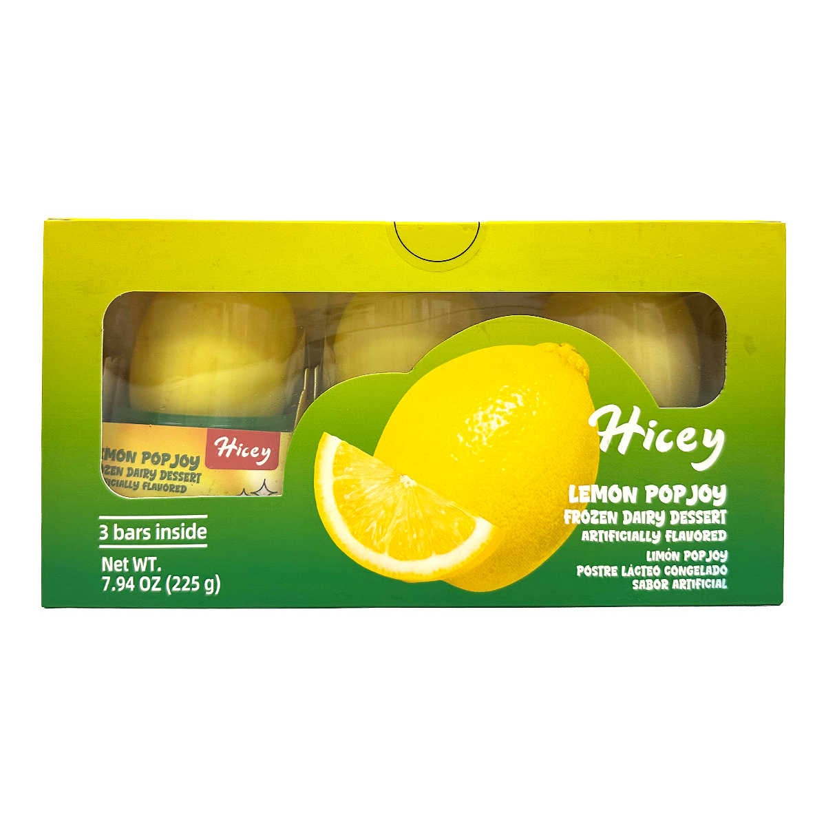 Hicey Fruit Shaped Ice Cream Lemon