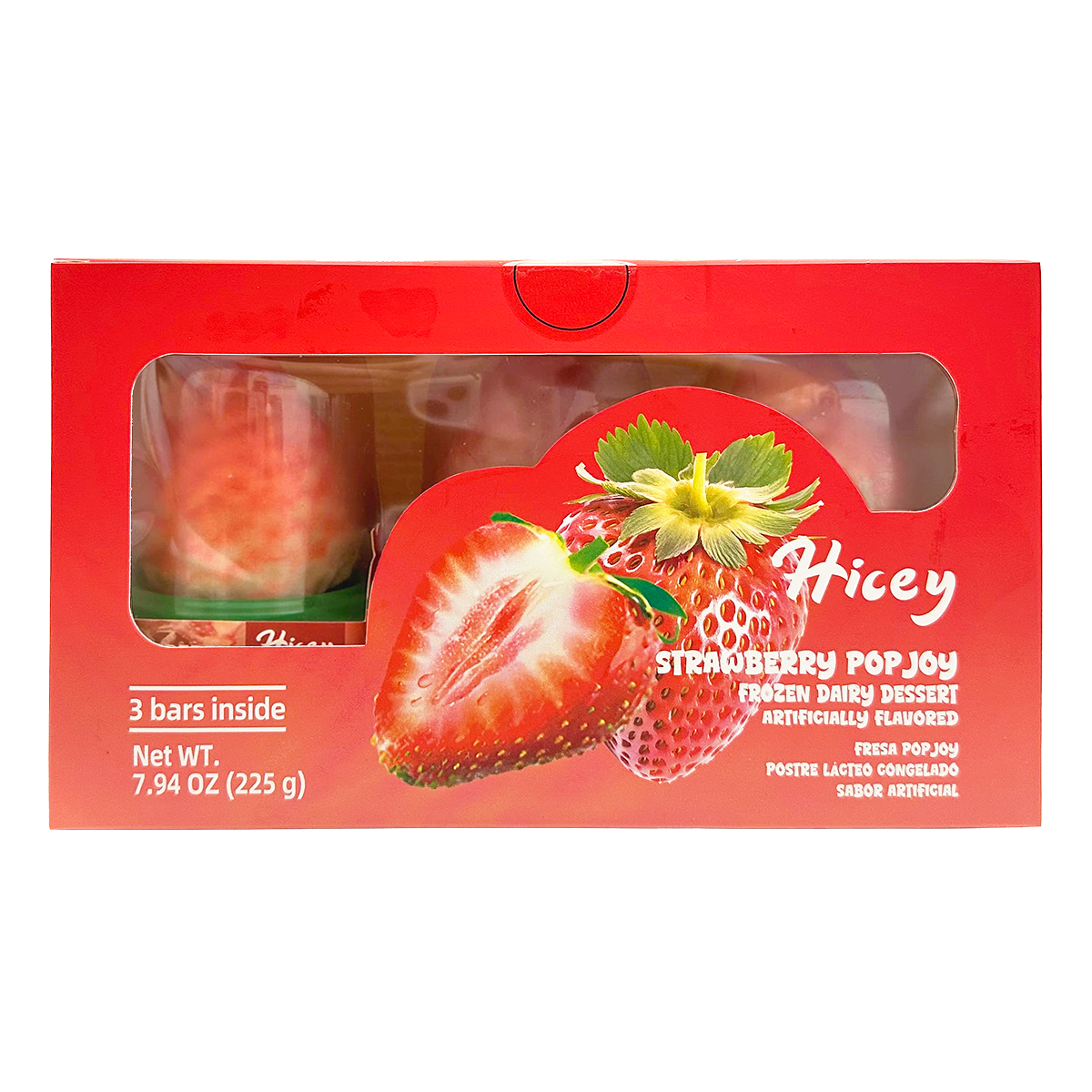 Hicey Fruit Shaped Ice Cream Strawberry