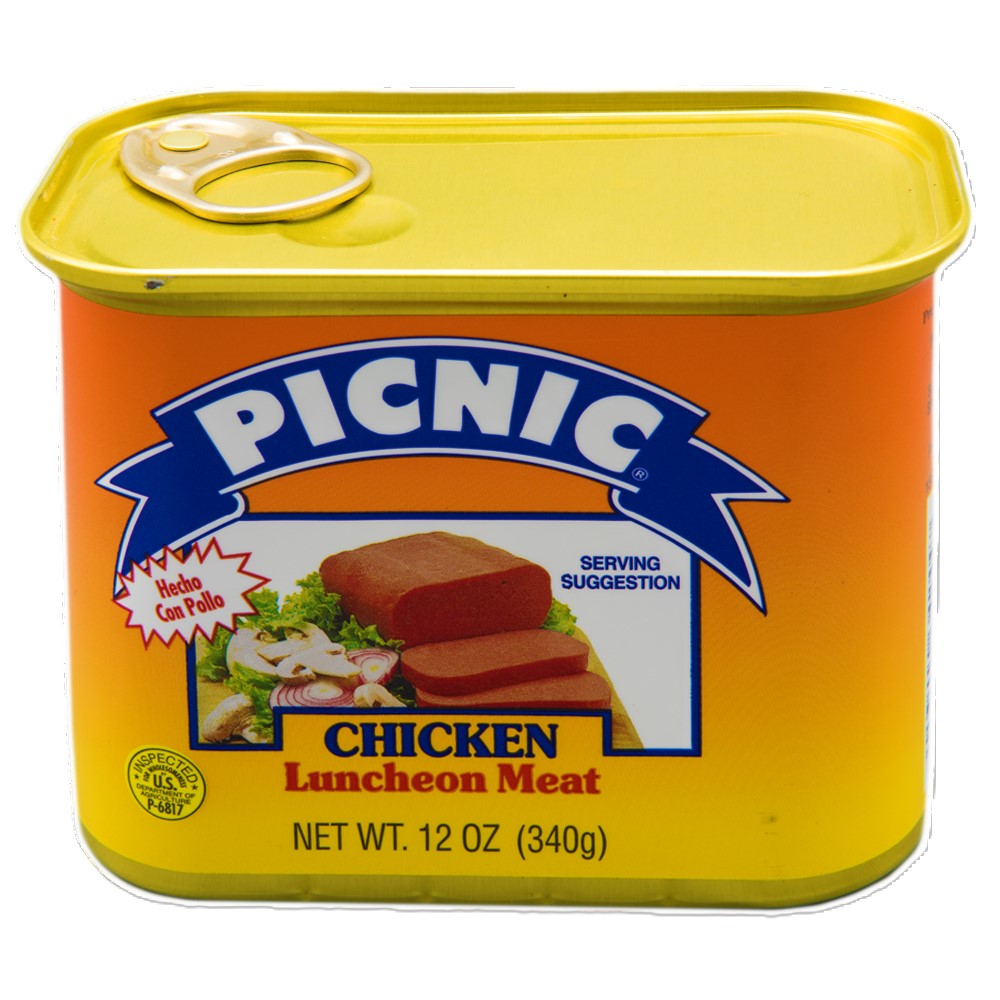 Picnic Lunch Meat Can 12/12 OZ