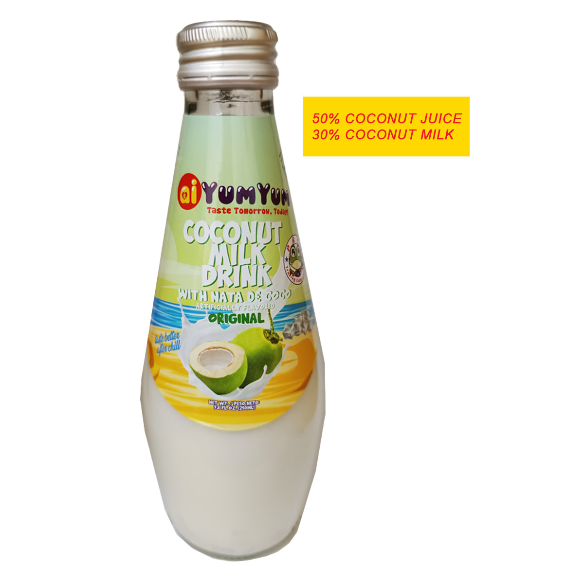 aiYumYum Coconut Milk with Nata De Coco - Original