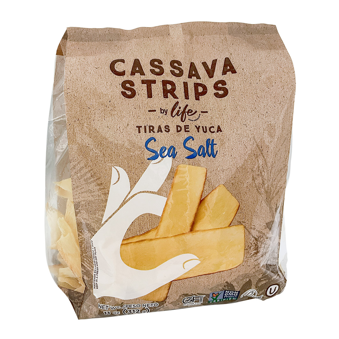 Chifleton Yuca Strip Sea Salt (shipper) , 11 oz x 30 Bags
