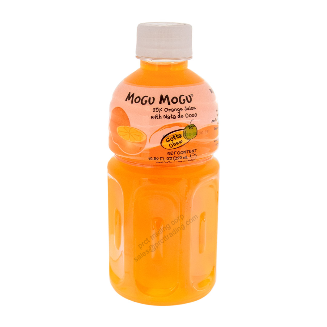 MoGu Mogu Orange Juice with Nata de Coco 24 X 320 ml