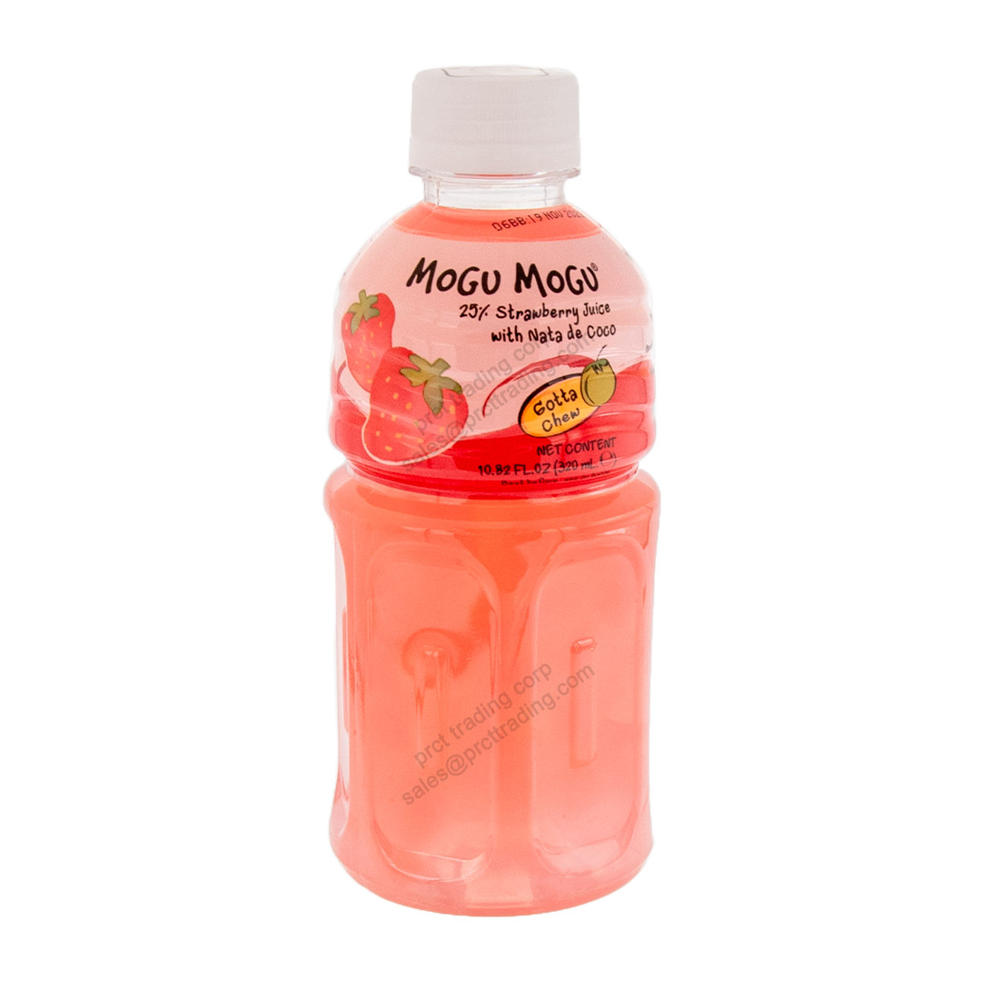 MoGu Mogu Strawberry Juice with Nata de Coco 24 X 320 ml