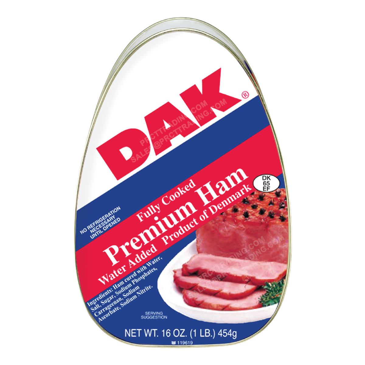 DAK Premium Ham, 16 OZ X 24 PCs;