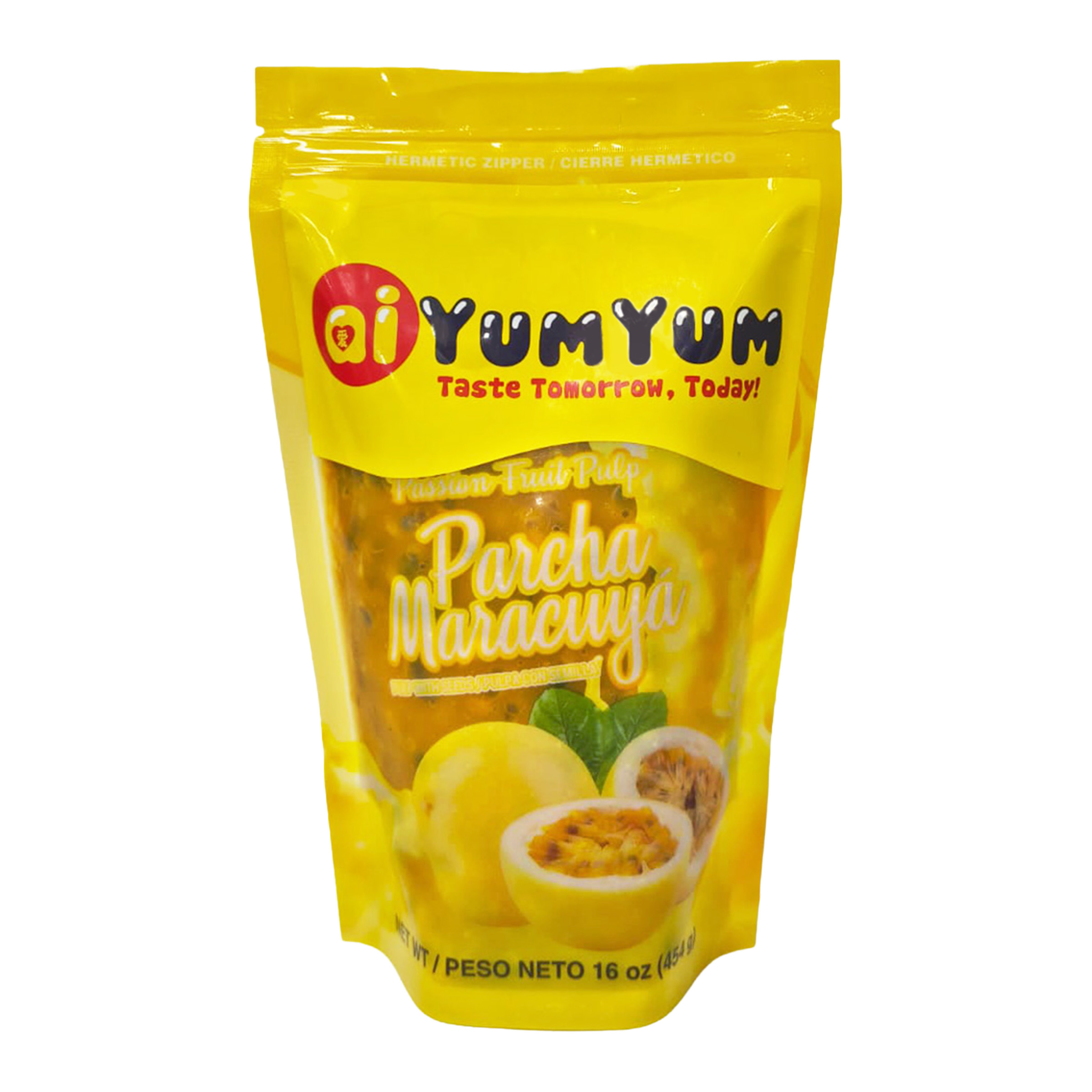 aiYumYum - Pulpa de Maracuya (Passion Fruit Pulp) 16 oz x 12