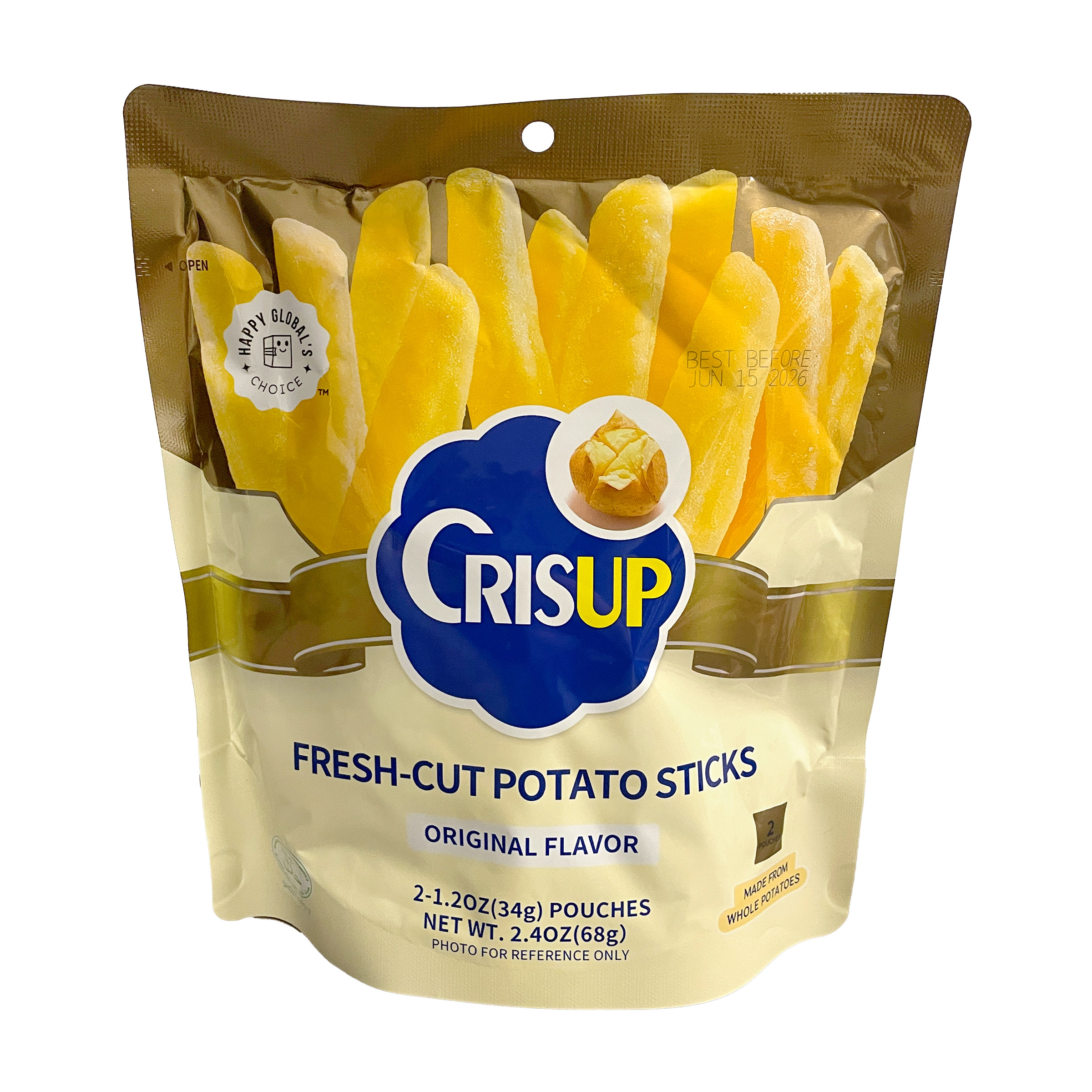 Crisup Fresh-Cut Potato Sticks Original Flavor
