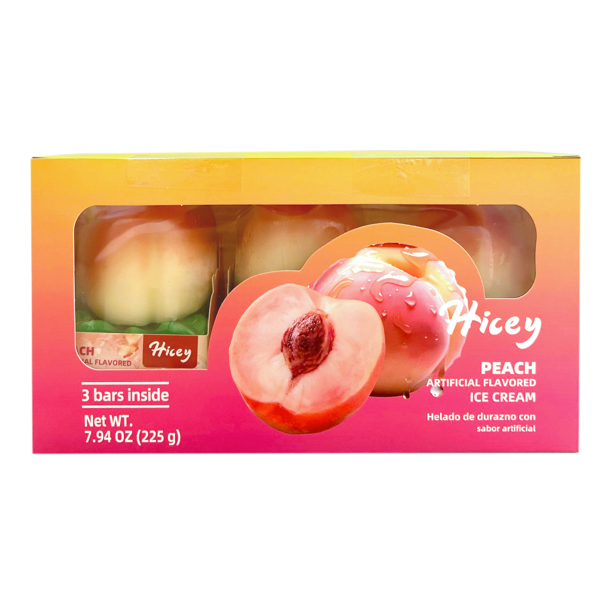 Hicey Fruit Shaped Ice Cream Peach