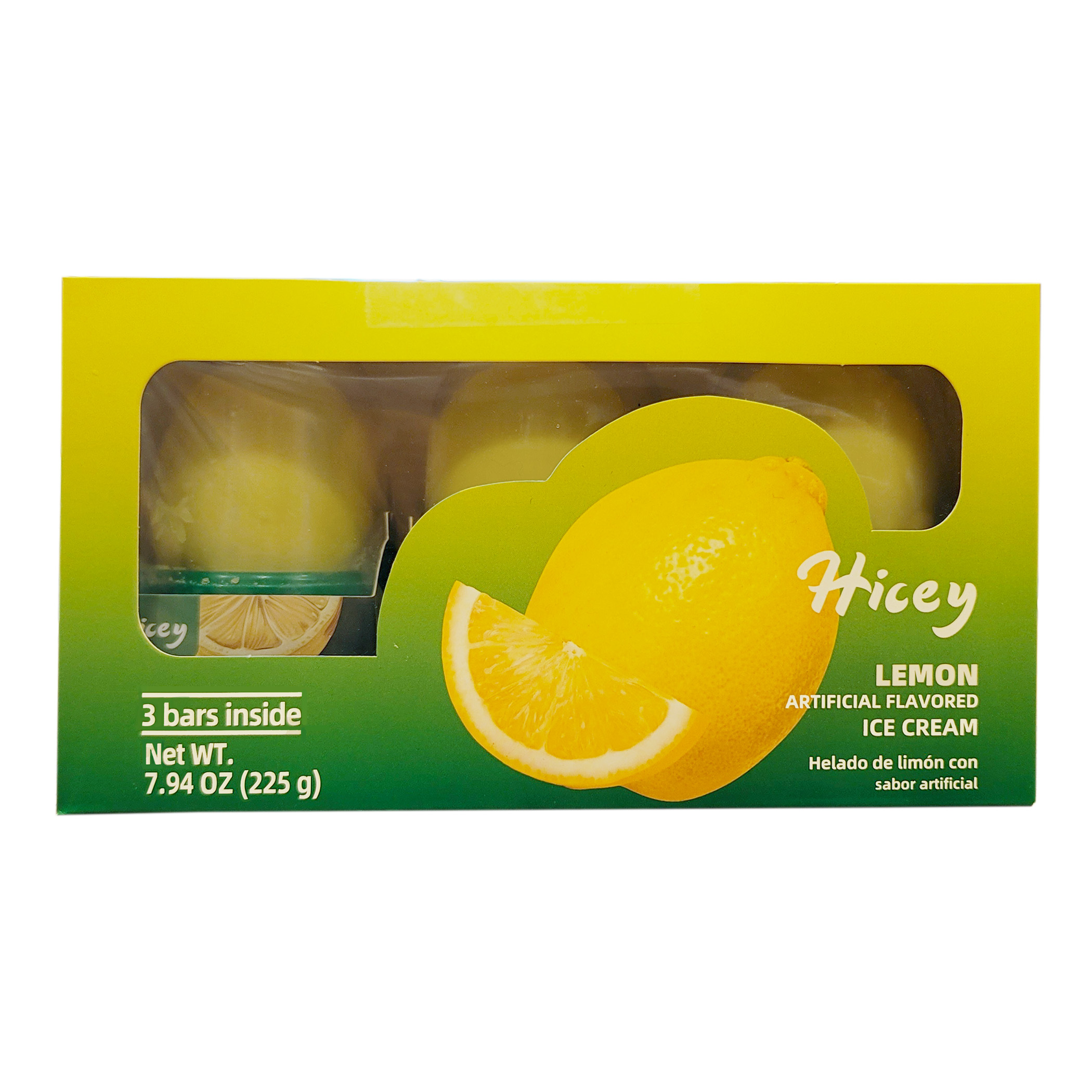 Hicey Fruit Shaped Ice Cream Lemon