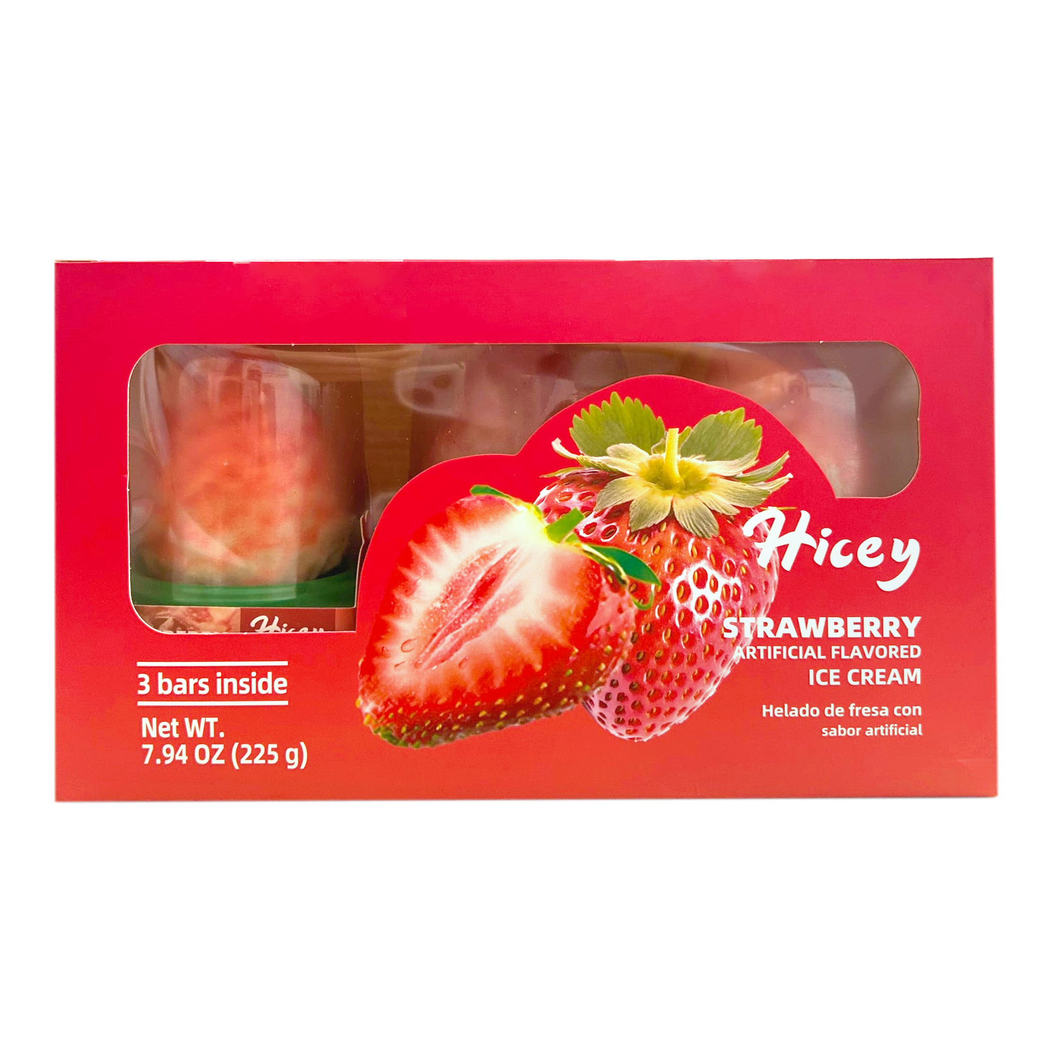 Hicey Fruit Shaped Ice Cream Strawberry