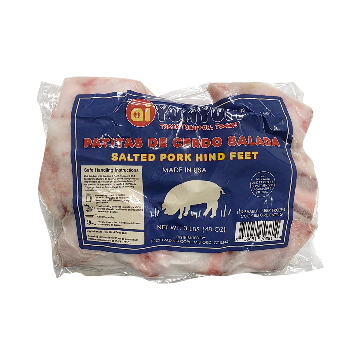 aiYumYum Brand, Salted Pork Hind Feet / Patitas De Cerdo Saloda