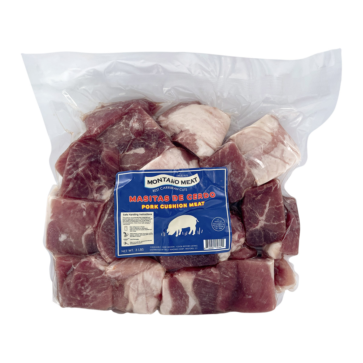 Montano Meat Brand, Pork Cushion Meat / Masitas De Cerdo