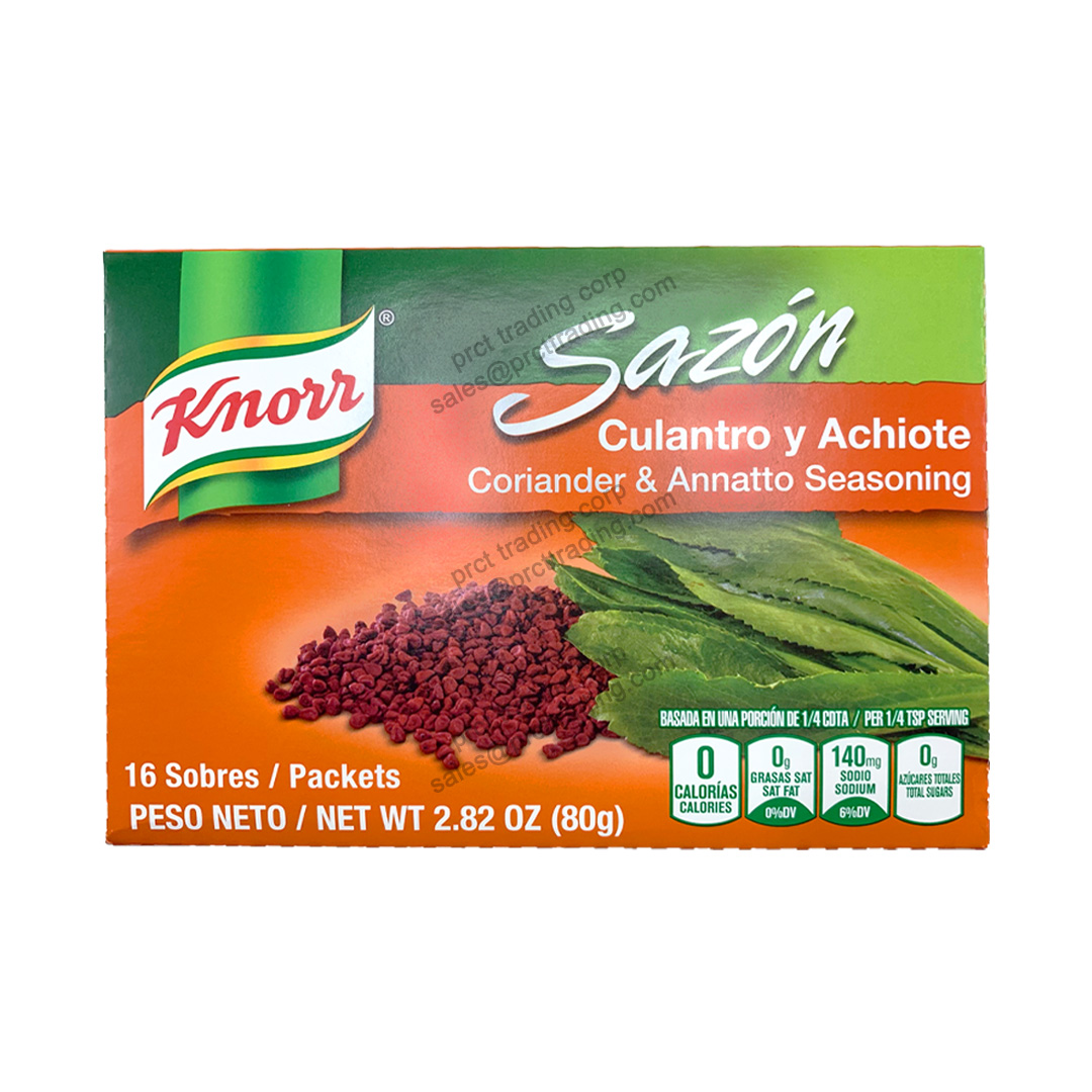 (RED / SMALL) KNORR SAZON DRY CULANTO Y ACHIOTE, 1/18/16ct