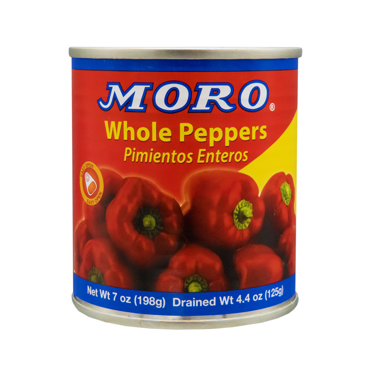 Moro Pimientos Enteros / Whole Red pepper , 48/7 OZ