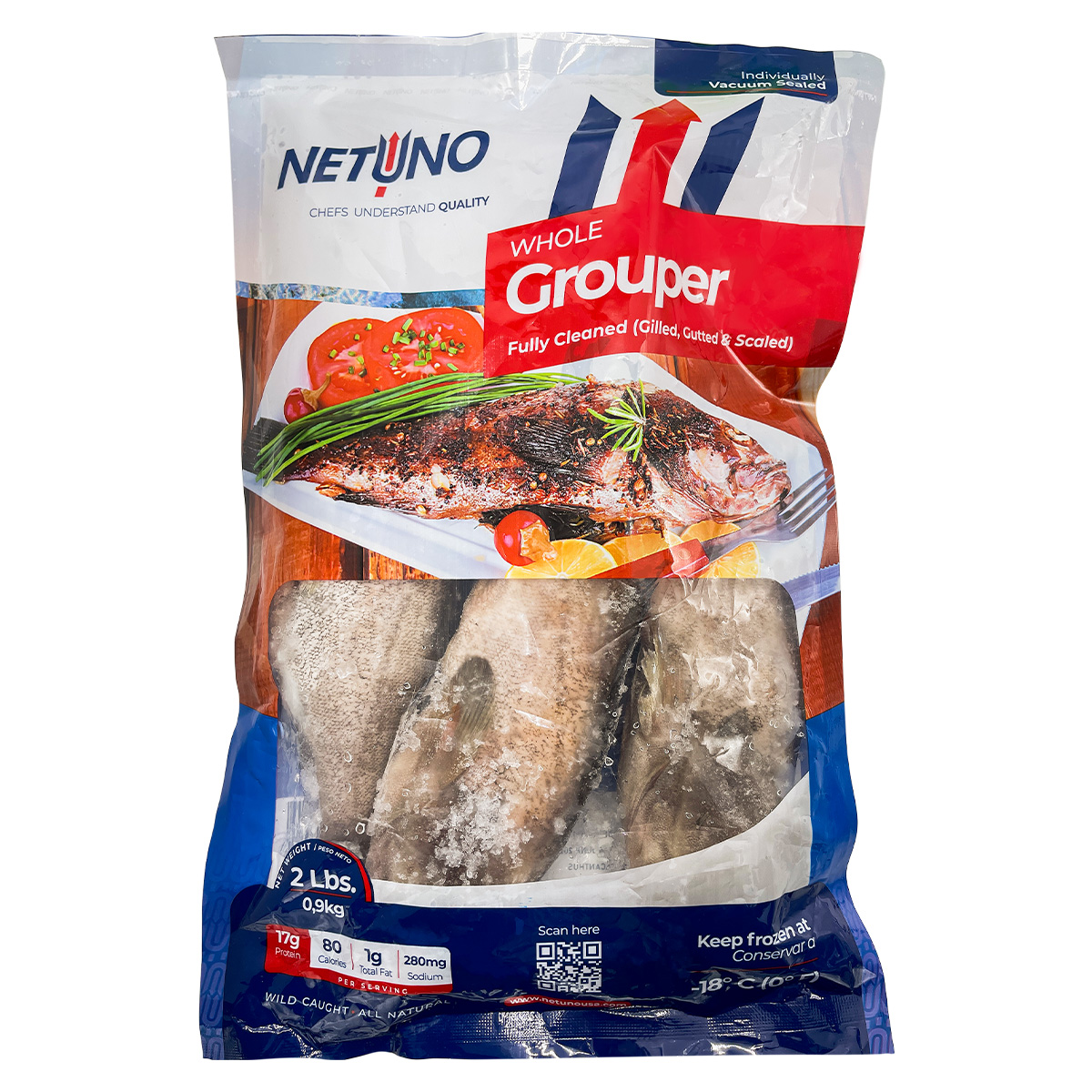 Netuno Whole Grouper Retail