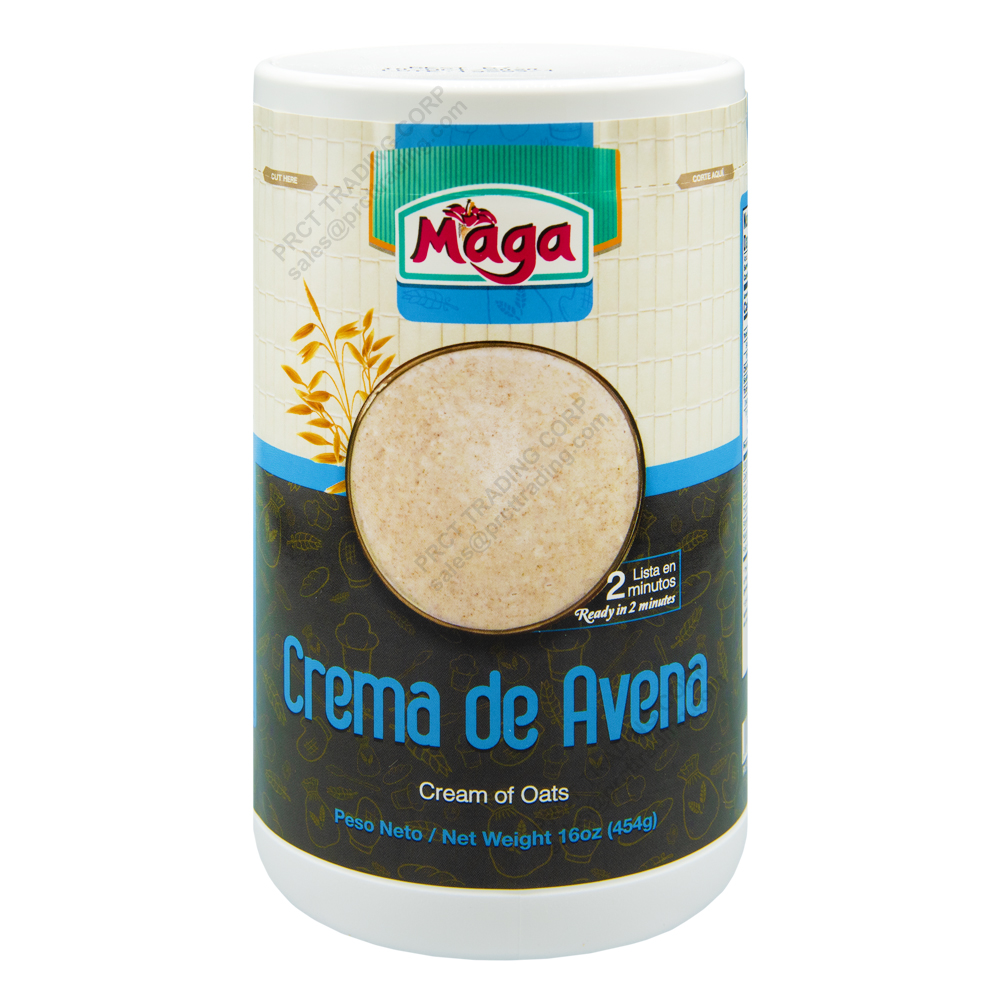 Maga Crema de Avena (Cream Oatmeal)  24/16oz/UPC: 094976626999