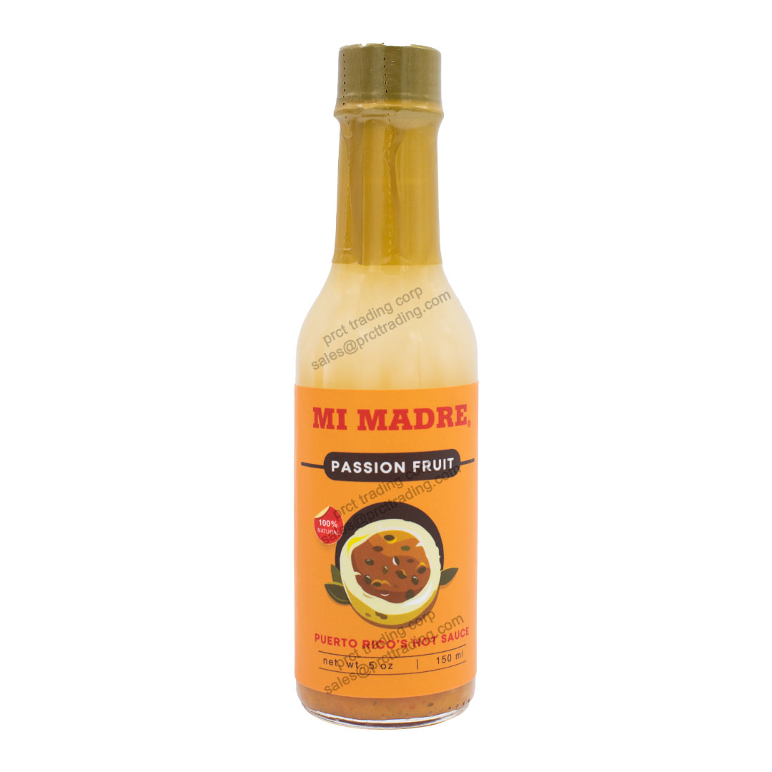 Mi Madre Passionfruit / Puerto Rico's Hot Sauce 5 oz x 12