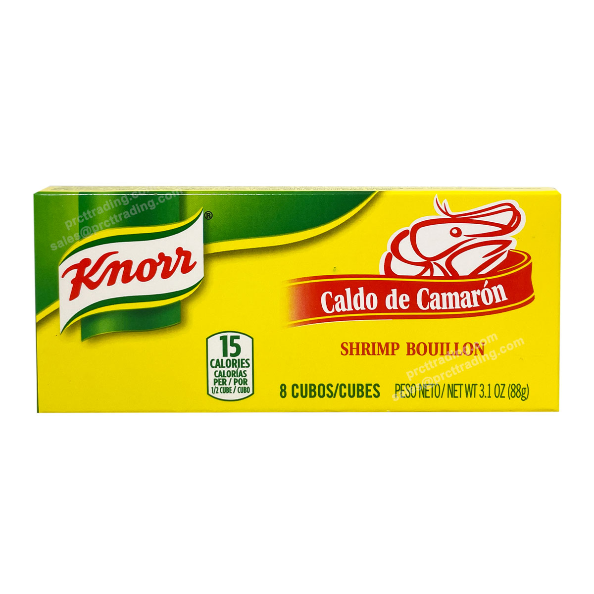 Knorr Boullion Cubito Camaron 2/24/8 , UPC: 048001219830