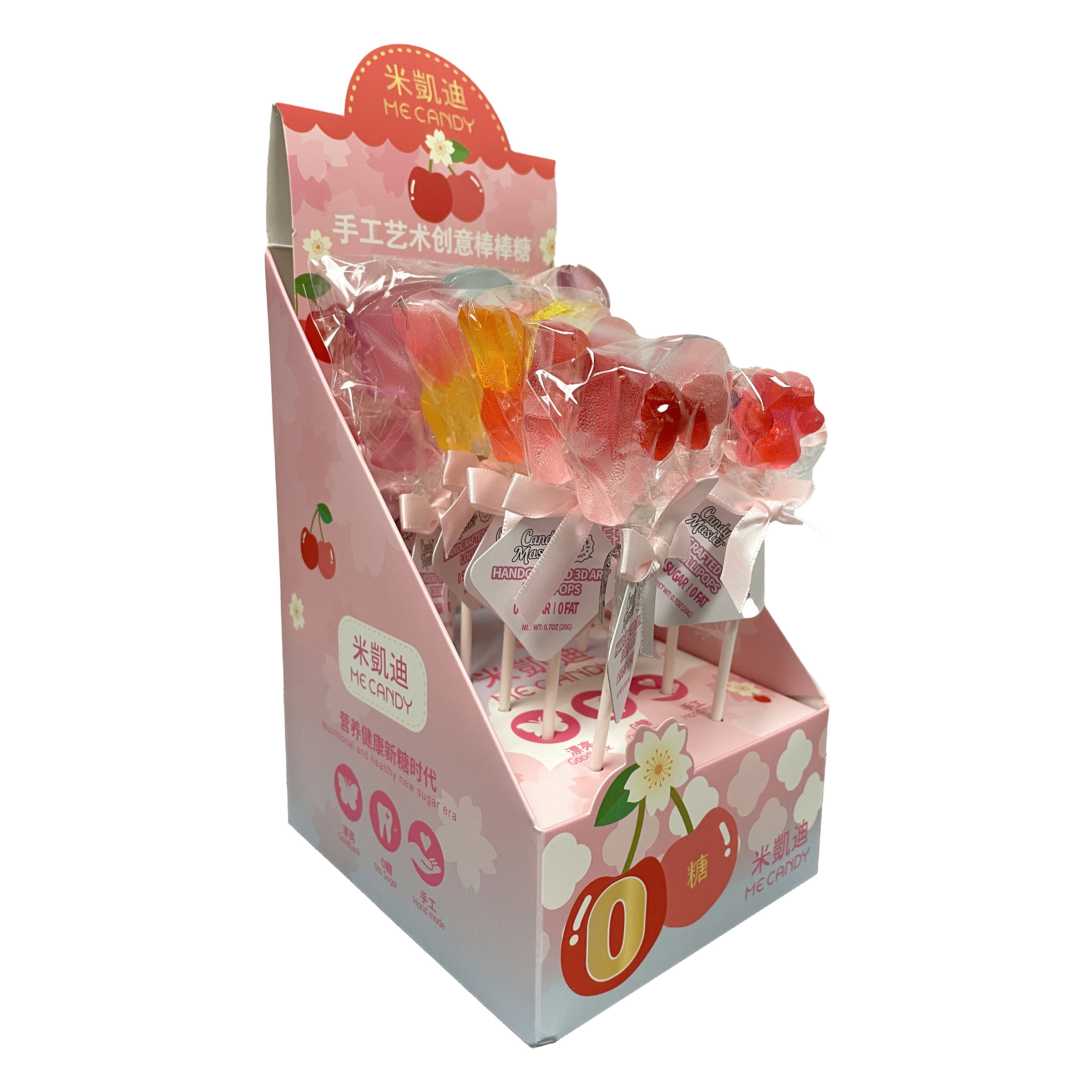 Me Candy Handcrafted 3D Art Lollipops - Princess