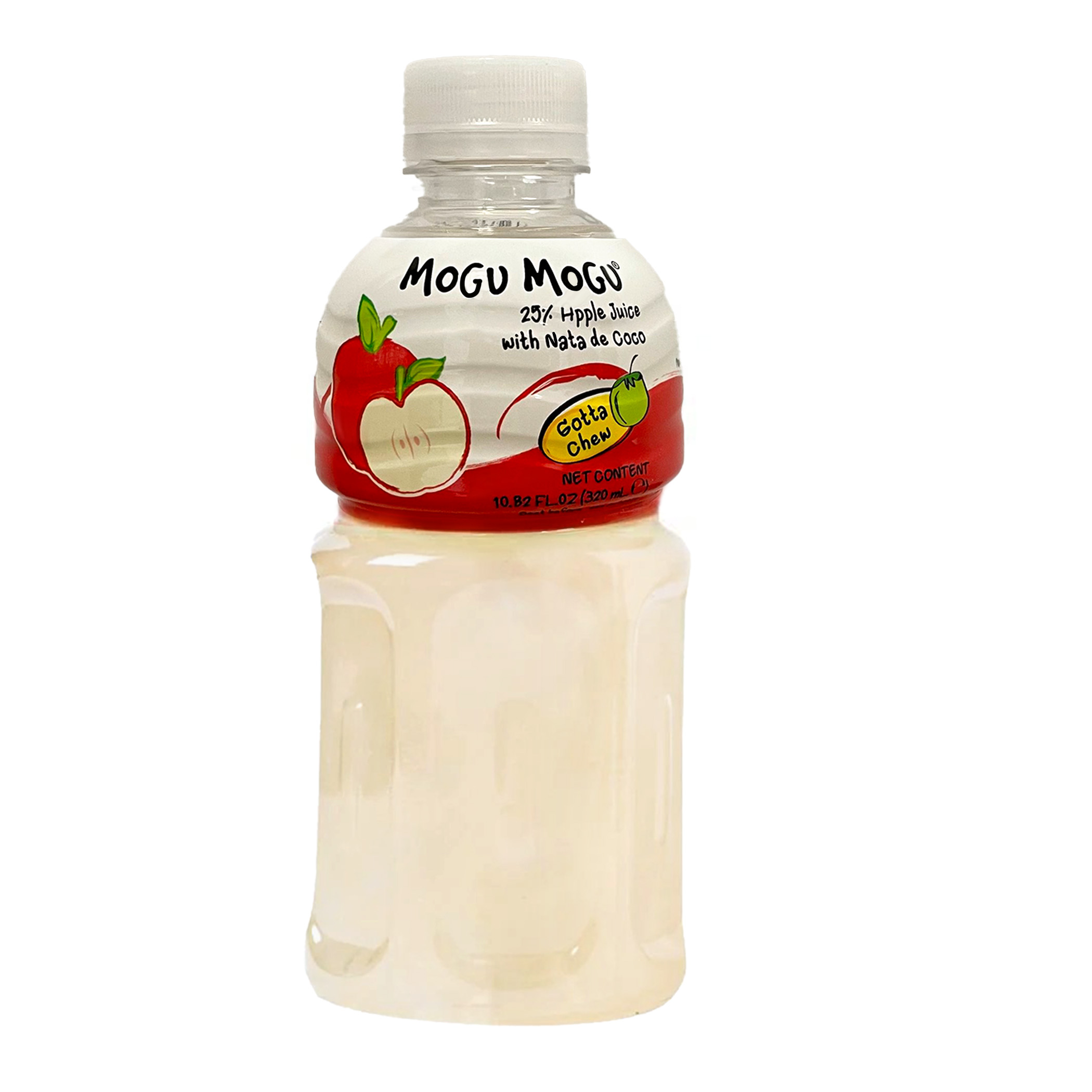 MoGu Mogu Apple Juice Drink with Nata de Coco 24 X 320 ml
