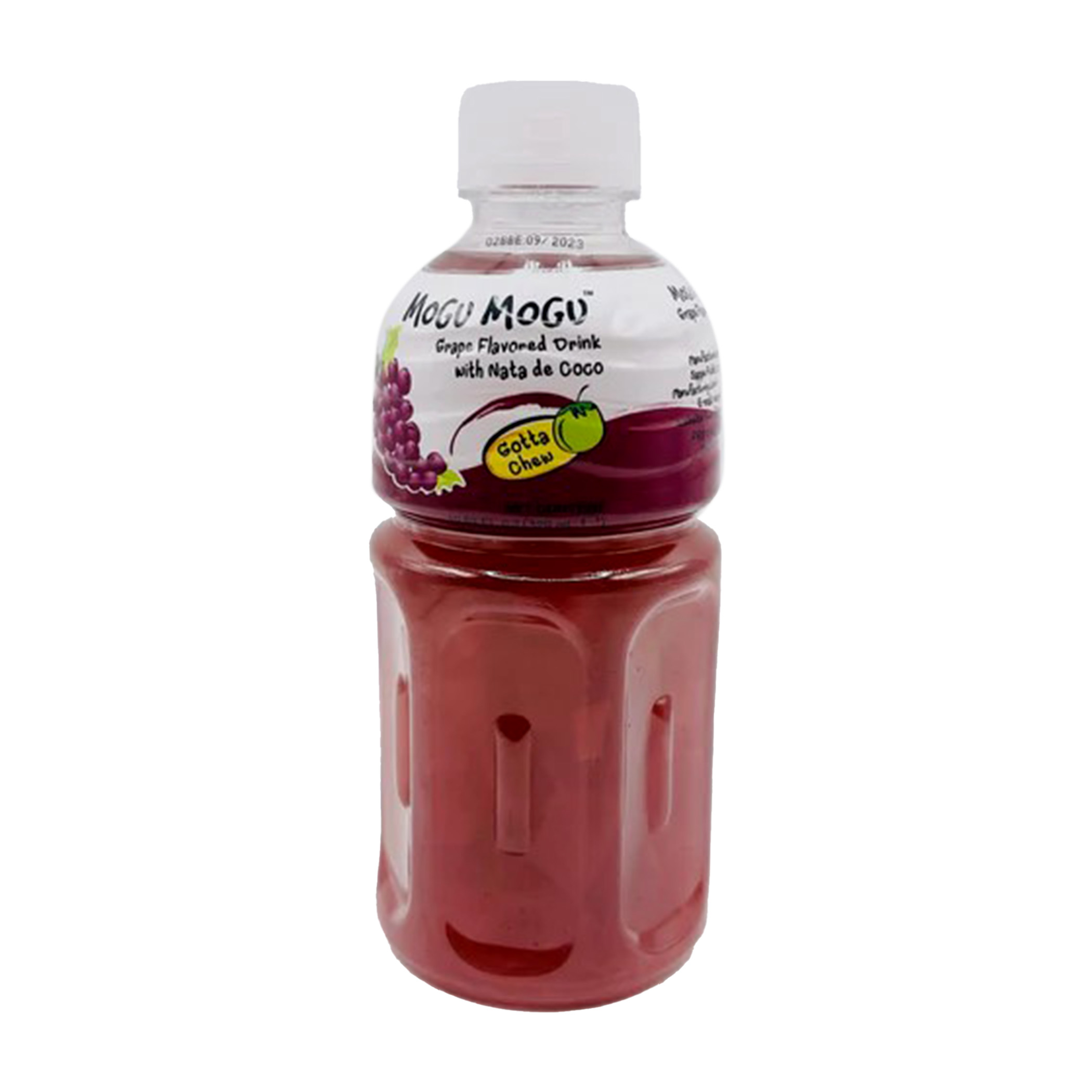 MoGu Mogu Grape Flavored Drink with Nata de Coco 24 X 320 ml