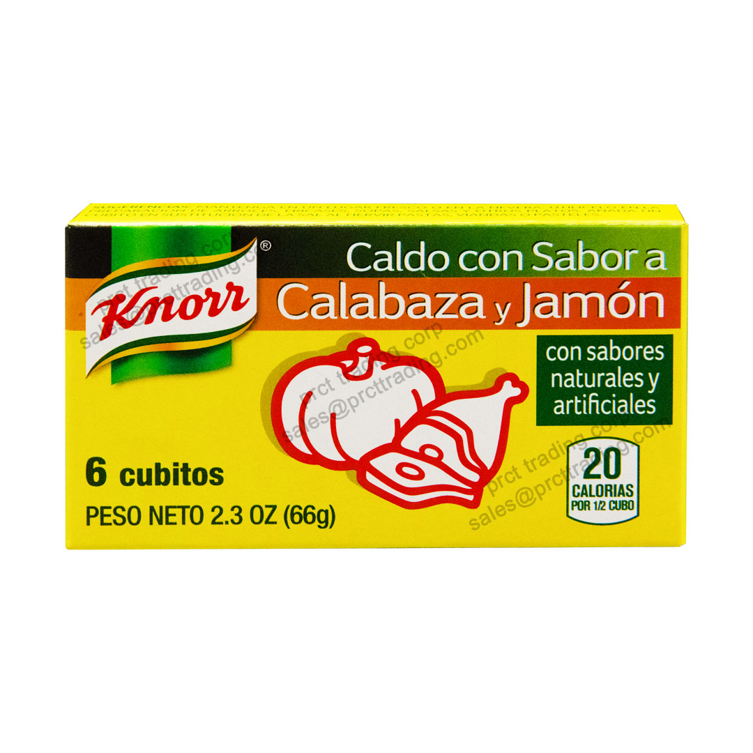 Knorr Bouillon Ham and Pumpkin/ Jamon Y Calabaza 2/24/8