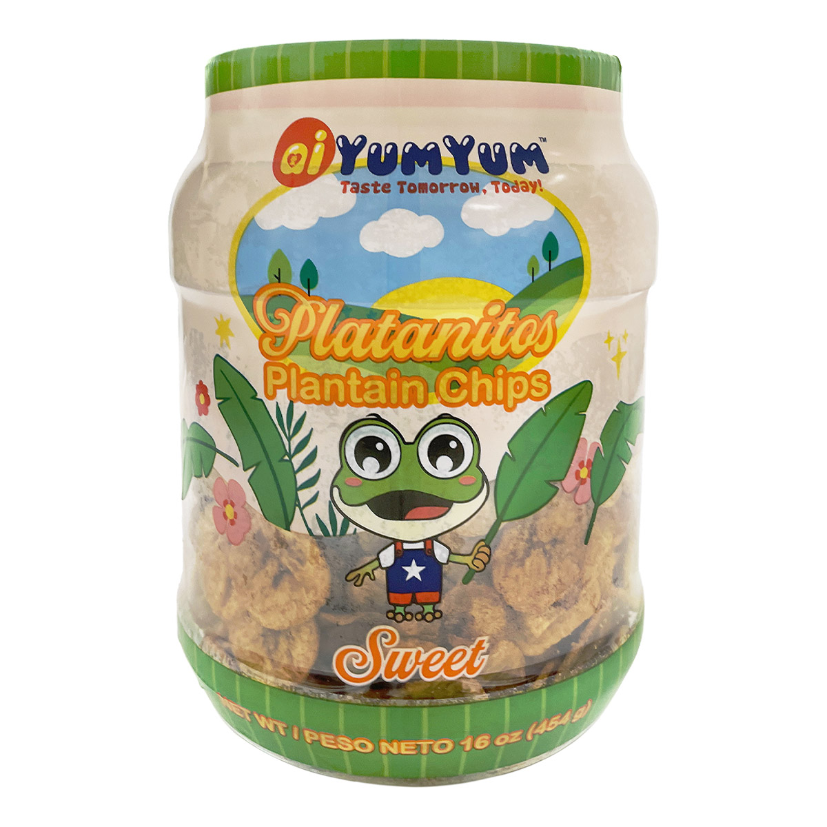 aiYumYum Plantain Chips Sweet - 16 OZ/Jar X 36 Jars/Shipper