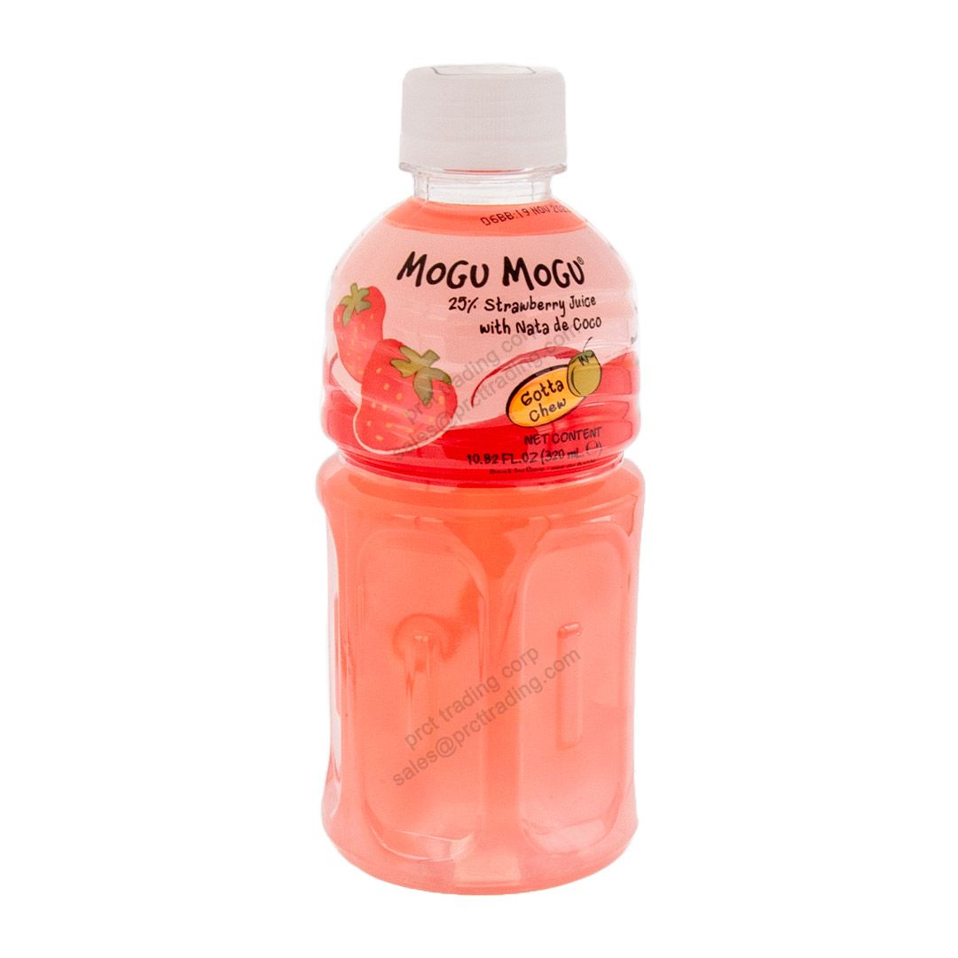 MoGu Mogu Strawberry Juice with Nata de Coco 24 X 320 ml