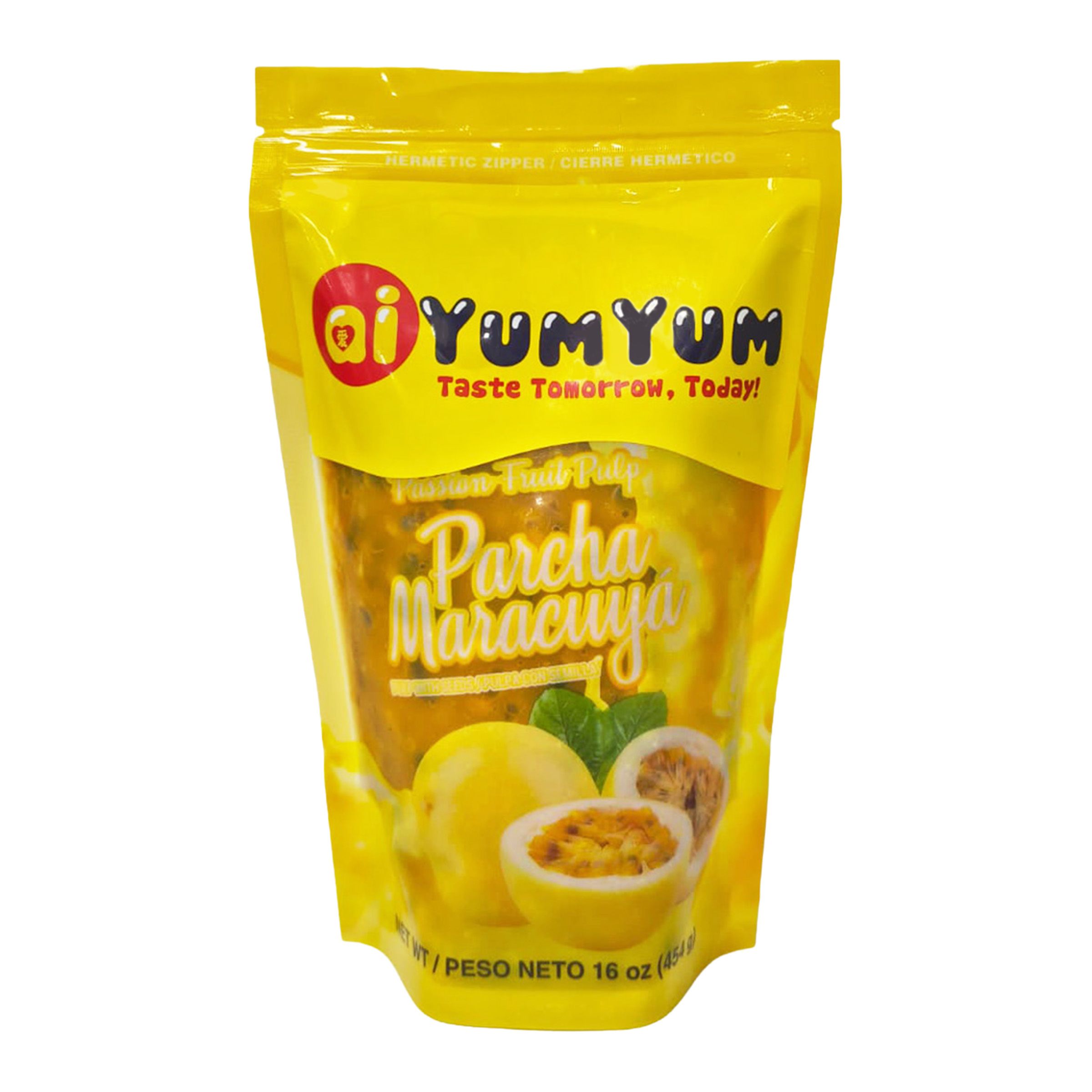 aiYumYum - Pulpa de Maracuya (Passion Fruit Pulp) 16 oz x 12
