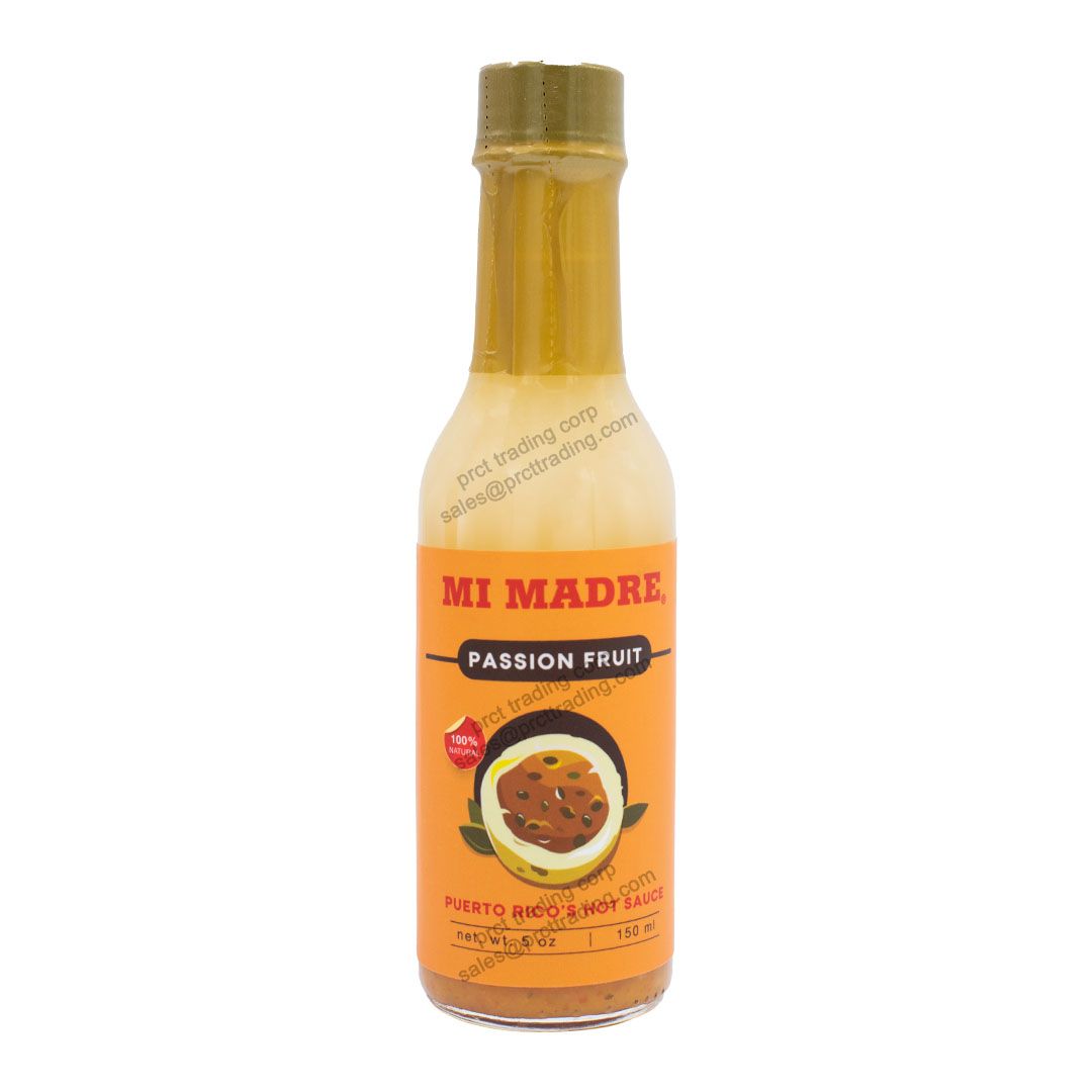 Mi Madre Passionfruit / Puerto Rico's Hot Sauce 5 oz x 12
