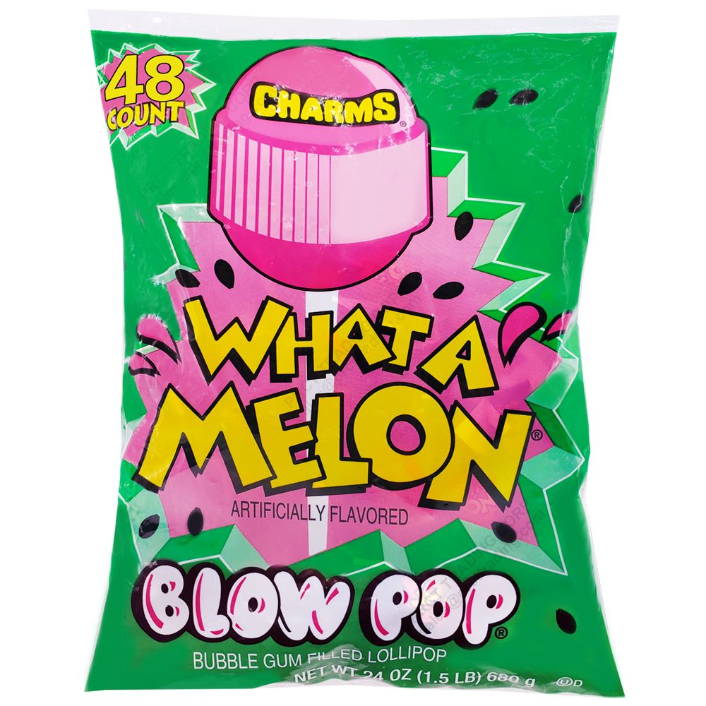 Watermelon  Blow Pop  48 CT x 12 bags, UPC, 014200044634